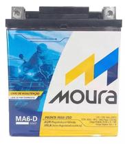Bateria Moto Moura 6 Ah Amperes Tornado Lander Falcon Bateria Moto Moura 6 Ah Amperes Tornado Lander Falcon