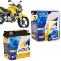Bateria Moto Moura 6 Amperes 12V MA6D Yamaha Fazer 250 Cb300 Envio Já