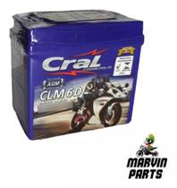 Bateria Moto ORIGINAL Cral 6ah Xre 300 2010 Em Diante