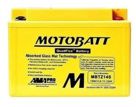 Bateria Motobatt 11,5ah MBTZ14S AGM/QUADFLEX