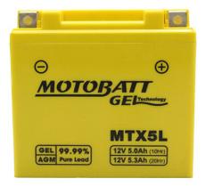 Bateria Motobatt Dafra Super 100/dafra Zig 50 5ah (mtx5l)