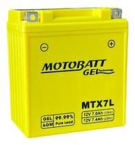 Bateria Motobatt Gel Mtx7l 12v Nx4 Falcon 400 Lead 110