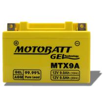 BATERIA MOTOBATT GEL MTX9A 12V 9Ah XT600 XTZ660 CB500 CBR600/900 SHADOW 600 NINJA 250/300 Z300 Z750 BATERIA MOTOBATT GEL MTX9A 12V 9Ah XT600 XTZ660 CB500 CBR600/900 SHADOW 600 NINJA 250/300 Z300 Z750