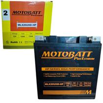 Bateria motobatt lítio mlx20uhd-hp 12v 12ah 720cca 12n163b 12n164a 12n164b ytx20bs ytx20hbs ytx20lbs