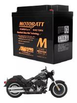 Bateria motobatt para harley davidson sofitail heritage delux fatboy fatbob 112 114 dyna.