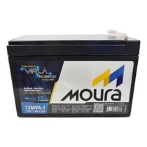 Bateria Moura 12MVA-7 12V 7Ah para alarme, cerca elétrica, no-break Bateria Moura 12MVA-7 12V 7Ah para alarme, cerca elétrica, no-break