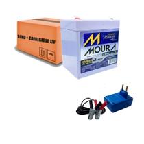 Bateria Moura 12v 5ah Para Brinquedo + Carregador 12v