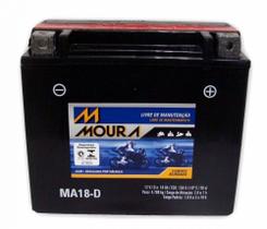 Bateria Moura Moto 18Ah MA18D