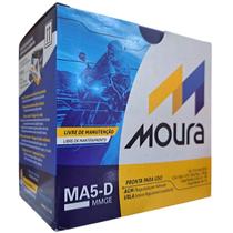 Bateria Moura Para Moto 12v 5ah CCA50A Lado Direito Positivo Bateria Moura Para Moto 12v 5ah CCA50A Lado Direito Positivo