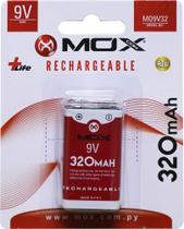 Bateria Mox 9V 320MAH Recarregavel