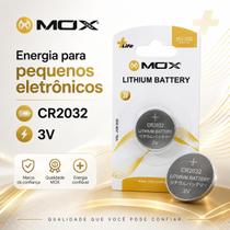 Bateria Mox MO-2032 Lithium CR2032 3V Botão