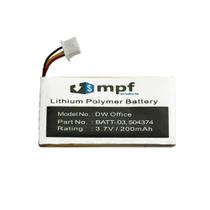 Bateria MPF Products 200mAh 3.7V de substituição para Sennheiser