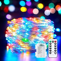 Bateria multicolorida String Lights Minetom 20m 100 LED à prova d'água Bateria multicolorida String Lights Minetom 20m 100 LED à prova d'água