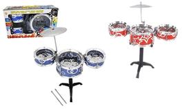 Bateria Musical Infantil First Band Com 3 Tambores Sortida WellKids Bateria Musical Infantil First Band Com 3 Tambores Sortida WellKids