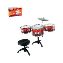 Bateria Musical Star Meu Ritmo Colors Na Caixa Wellkids - WellMix