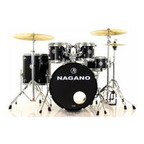 Bateria Nagano Garage Rock 22" Ebs Ebony Sparkle
