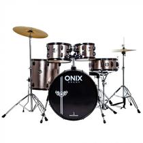 Bateria Nagano Onix Drums Smart 22 DSR Deep Silver Bateria Nagano Onix Drums Smart 22 DSR Deep Silver