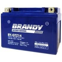Bateria NanoGel Brandy - Para Moto Transalp 700 Shadow VT750 CB 1100 - BY-GTZ14