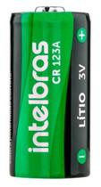 Bateria Não Recarregável de Lítio 3V CR 123A Intelbras Bateria Não Recarregável de Lítio 3V CR 123A Intelbras
