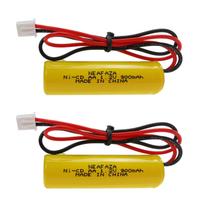 Bateria NEAFAZA 1,2 V 900 mAh Ni-Cd para placa de saída kit com 2 unidades Bateria NEAFAZA 1,2 V 900 mAh Ni-Cd para placa de saída kit com 2 unidades