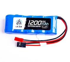 Bateria Nimh 6v 1200mah Flat Receptor Aeromodelo Automodelo Lancha Veleiro