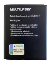 Bateria Nova Bcs101 Multilaser Ms50g P9078 +garantia