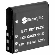 Bateria NP-40 1500mAh para câmera digital e filmadora Casio Elixim EX- EX-Z30, EX-Z850, EX-P505, EX-P700 Bateria NP-40 1500mAh para câmera digital e filmadora Casio Elixim EX- EX-Z30, EX-Z850, EX-P505, EX-P700