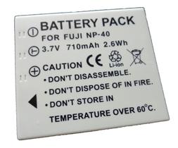 Bateria NP-40 para Fuji F455, F610, F710, F811, V10, V10 Zoom, Z1, Z5fd, J50