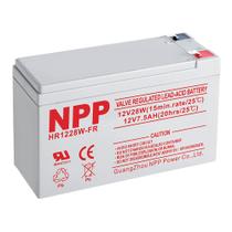 Bateria NPP HR1228W 12V 7,5Ah Chumbo Ácido Selada 15x6,5x10cm Bateria NPP HR1228W 12V 7,5Ah Chumbo Ácido Selada 15x6,5x10cm