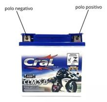 Bateria ORIGINAL para Moto CG 150 titan Biz NXR e BROS Fan 5 Amperes