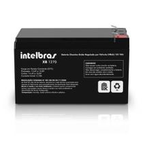 Bateria p/ Nobreak 12V 7A Intelbras XB1270