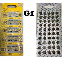 Bateria P/ Relogios G1 Sr621 364/164 1,50v (1 Cart C/ 50) - Alinee