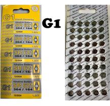 Bateria P/ Relogios G1 SR621 364/164 1,50V (1 cart c/ 50)