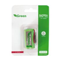 Bateria p/ telefone sem fio 2.4V 600mAh - Green Bateria p/ telefone sem fio 2.4V 600mAh - Green