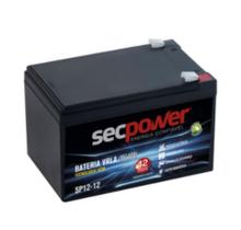 Bateria p/ Veículos Elétricos, Patinetes, Golf Car VRLA Sp12V 12aH Sec Power