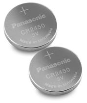 Bateria Panasonic CR2450-10 de lítio 3V (pacote de 10) Bateria Panasonic CR2450-10 de lítio 3V (pacote de 10)