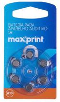Bateria Para Aparelho Auditivo Maxprint A13 1,4v