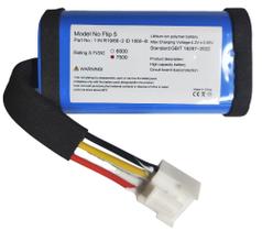 Bateria para Caixa de Som Flip 5 Flip5 - 7500mAh - SUN-INTE-152 - Caixinha Portatil