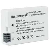 Bateria para Camera Canon EOS Rebel T2i T3i T4i T5i LP-E8 - BestBattery