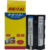 Bateria para Câmera e Iluminador de Led Npf550/Npf570 NÃO é compatível com filmadoras