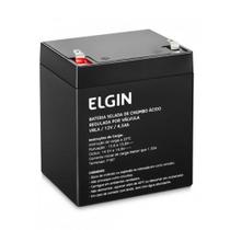 Bateria para carrinho eletrico motinha luz de emergencia Elgin bateria selada 12v 4,5ah