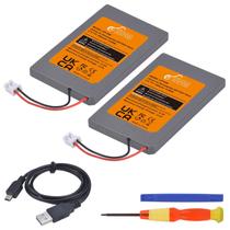 Bateria para Controle Pickle Power PS3 - 2x 1800mAh