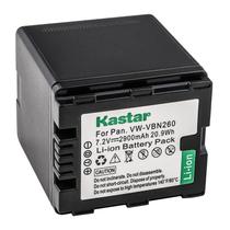 Bateria Para Filmadora Panasonic Kastar Vw-Vbn260 2900Mah