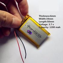 Bateria Para Gps Guia Quatro Rodas De 7 Polegadas