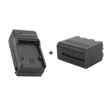 Bateria Para Led E Filmadoras Np-f970 + Carregador Bivolt Bateria Para Led E Filmadoras Np-f970 + Carregador Bivolt