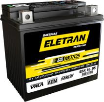 Bateria para Moto 7 Amperes - Selada (Eletran EBX 7L-BS)