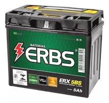 Bateria para Moto ERBS 5 Ah - 12V - BIZ/POP/CG/NXR