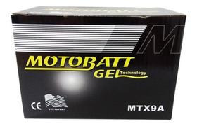 Bateria Para Moto Motobatt Gel 12v 9ah (yuasa Ytx9-bs) Mtx9a