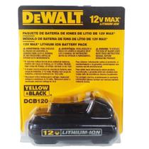 Bateria para Parafusadeira 12V Litio 1.3ah Dcb120-B2 Dewalt