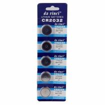 Bateria para Placa Mãe Da Vinci CR2032 Lithim 3v com 5 Un